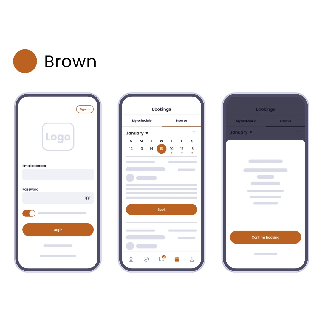 Brown