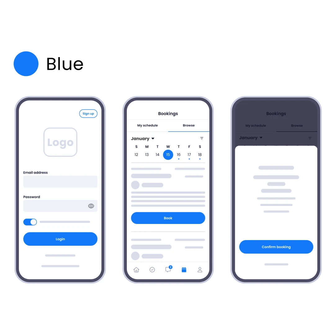 Blue